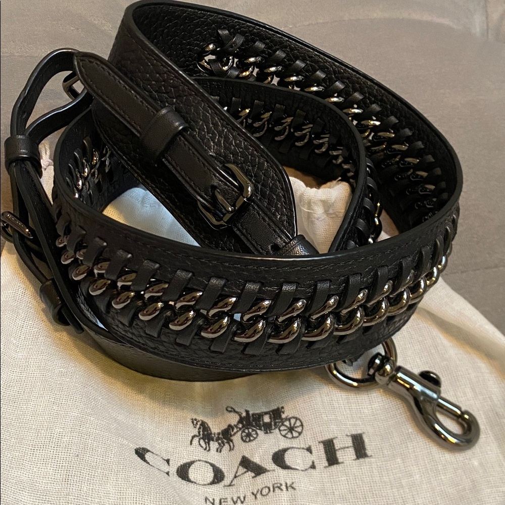 Coach bag strap